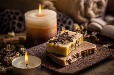 Organik el yapımı Sabun