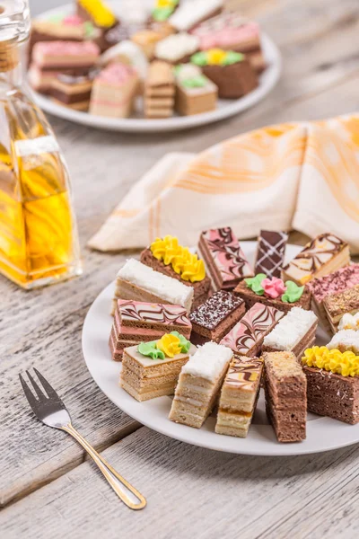 Bolos doces pequenos — Fotografia de Stock