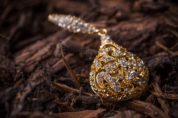 Jewelry pendant with stones — Stock Photo, Image