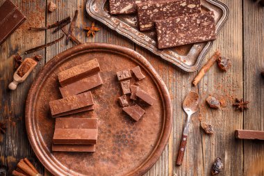 Ev yapımı çikolata fudge