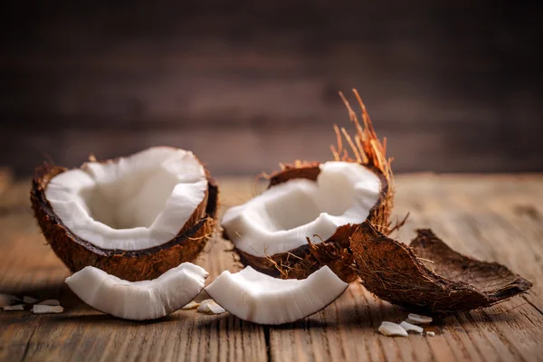 Frukter av kokos — Stockfoto
