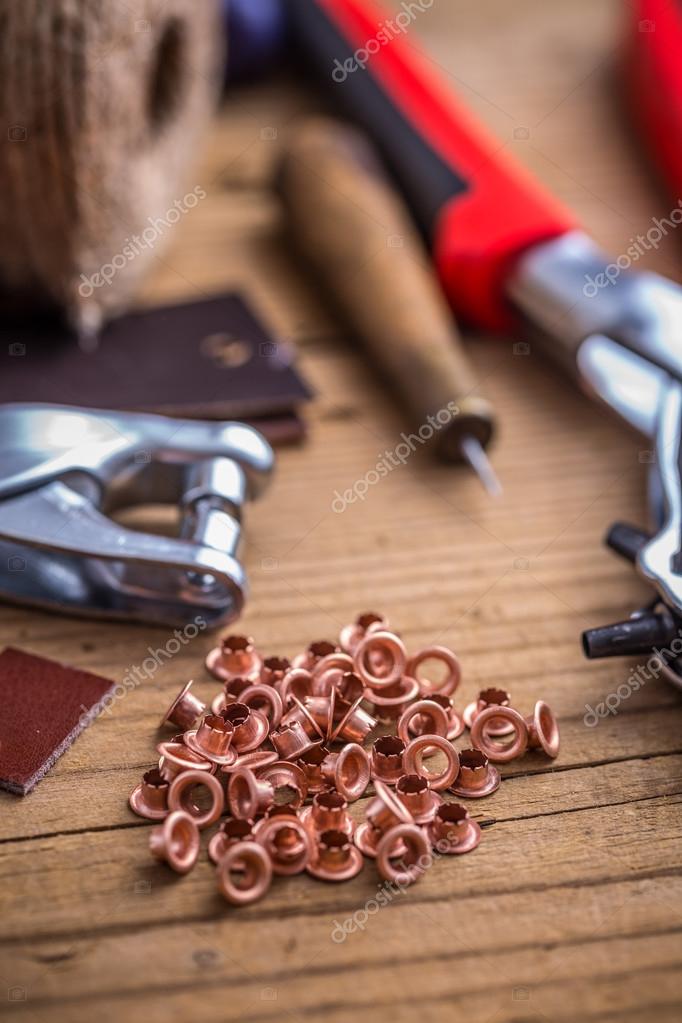 brass eyelet punch