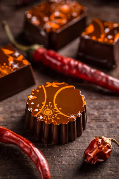 Słodki trufla czekoladowa — Zdjęcie stockowe