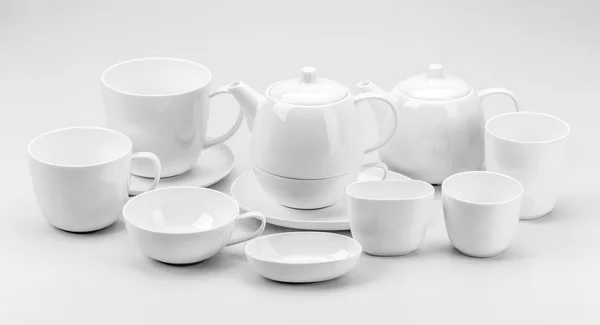 Чашка і чайник — стокове фото
