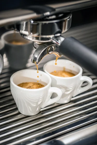 자동 커피 메이커 기계 — 스톡 사진