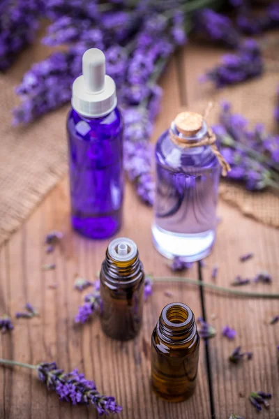 Bottle of essential oil — Stock Photo, Image