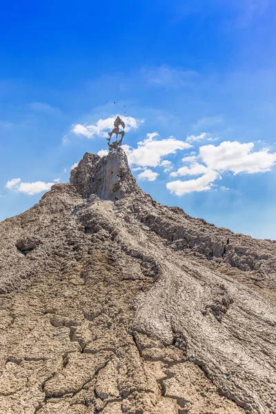 Aktiv lera vulkaner — Stockfoto
