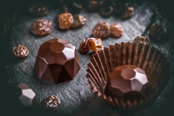 Νόστιμα κεράσματα σοκολάτας — Φωτογραφία Αρχείου