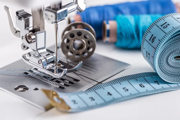 Sewing machine, presser foot — Stock Photo, Image