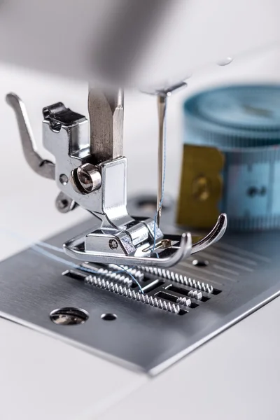 Sewing machine, presser foot — Stock Photo, Image