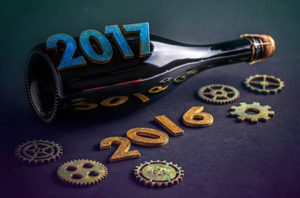 Feliz ano novo 2017 — Fotografia de Stock