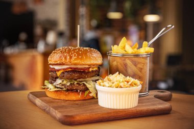 Duble sığır burger