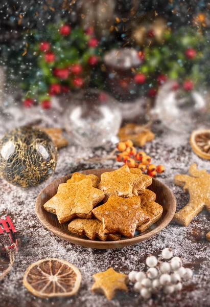 Traditionelle Weihnachtsbäckerei — Stockfoto