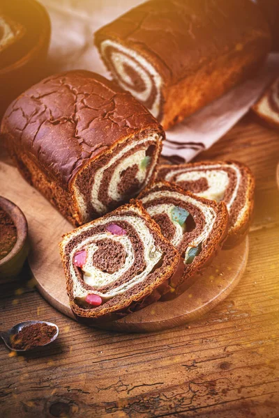 Östeuropeisk nybakad dessert. — Stockfoto