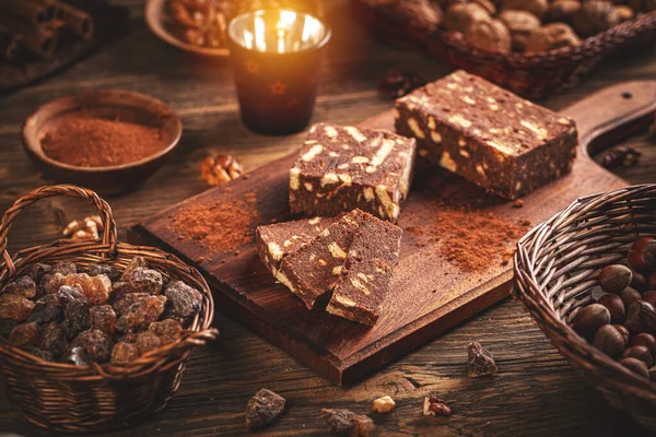 Rebanadas de galletas de salchicha — Foto de Stock