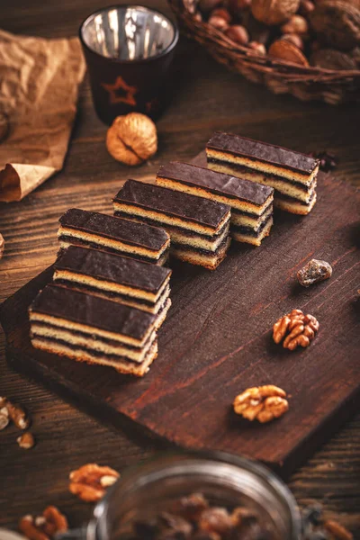 Delicioso pastel de gerbeaud —  Fotos de Stock