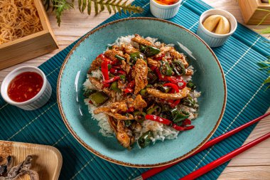 Asya tarzı menüsü