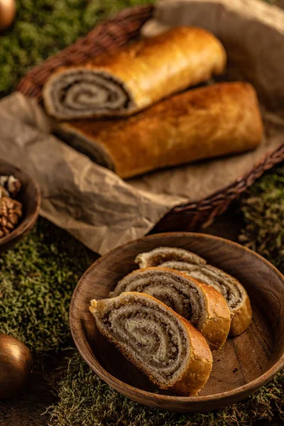 Homemade nut roll - Stok İmaj