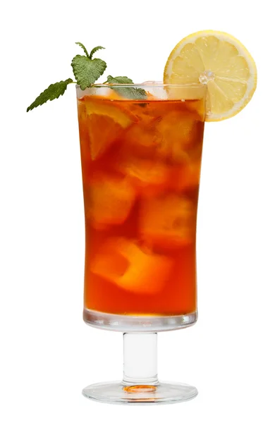 Glass of ice tea — Stock Photo, Image