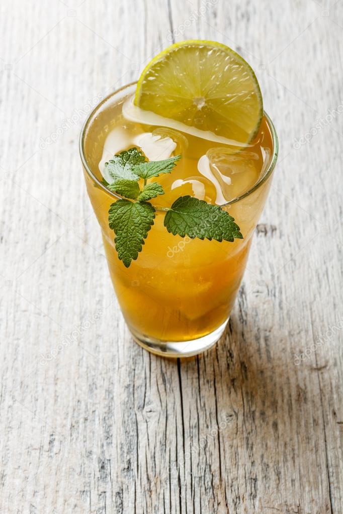 Refreshing ice tea Stock Photo by ©grafvision 52591067