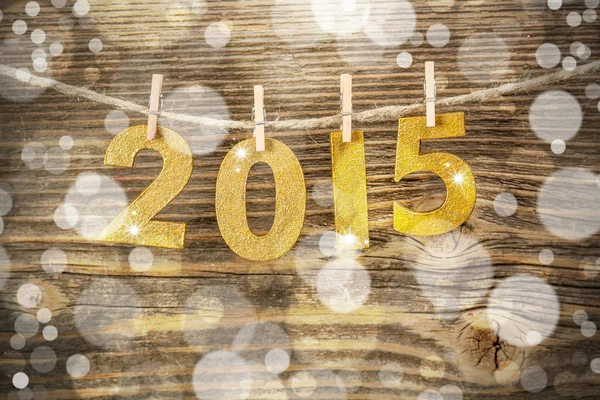 新的一年到 2015 — 图库照片