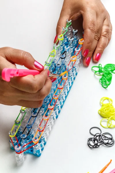 Loom bands — Stockfoto