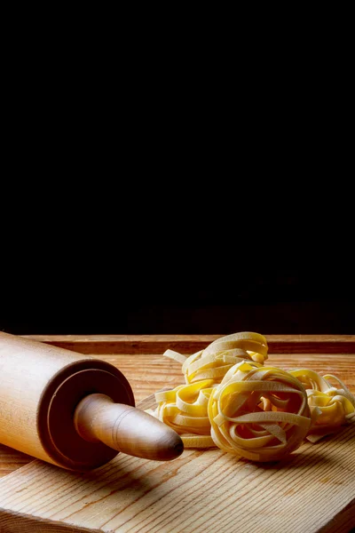 Pasta e matterello — Foto Stock