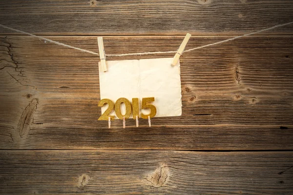 Paper cards hanging — Stock Photo, Image