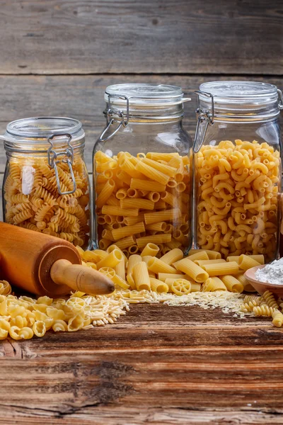 Still life of dry pasta — Stock Photo, Image