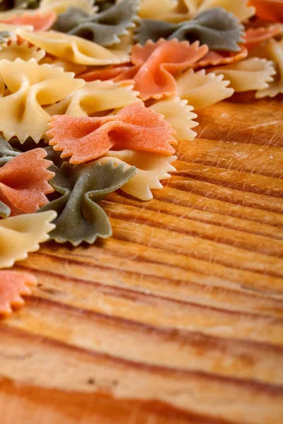 Pastas secas de farfalle — Foto de Stock