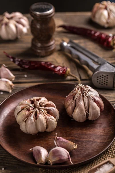 Garlic — Stock Photo, Image