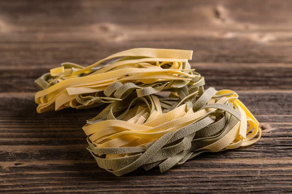 Italian pasta tagliatelle — Stock Photo, Image