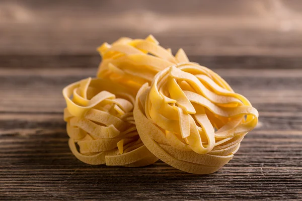 Nests of dry pasta — Stock Photo, Image