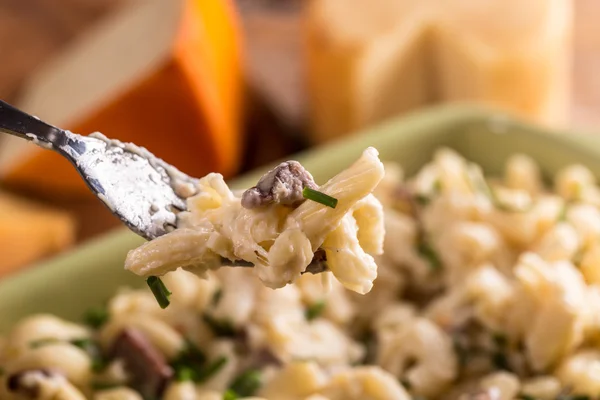 Maccheroni e formaggio — Foto Stock