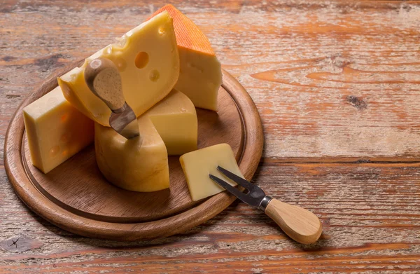 Variety of cheese — Stock Photo, Image