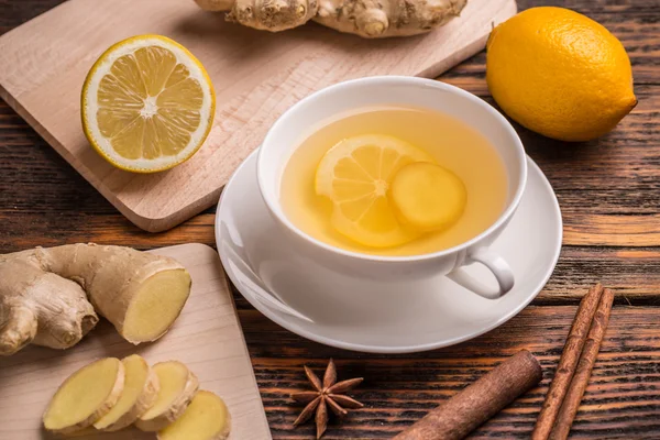 Ginger tea — Stock Photo, Image