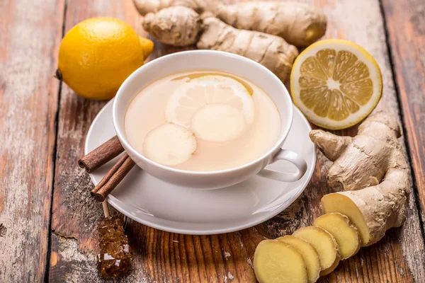 Ginger tea — Stock Photo, Image