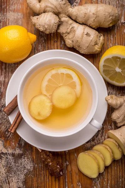 Ginger tea — Stock Photo, Image