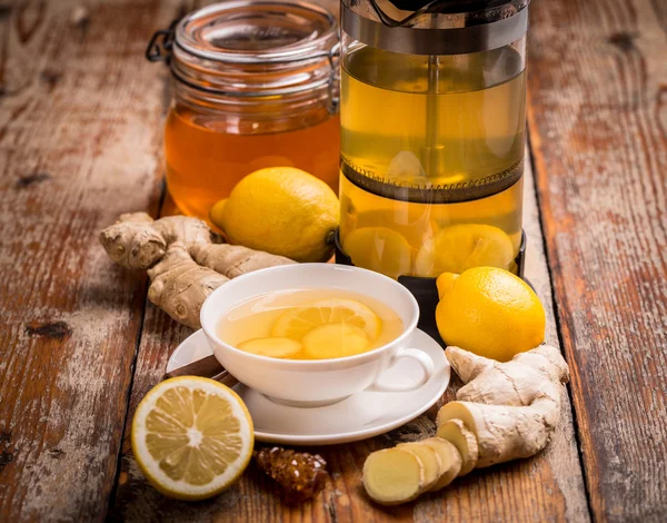 Ginger tea — Stock Photo, Image