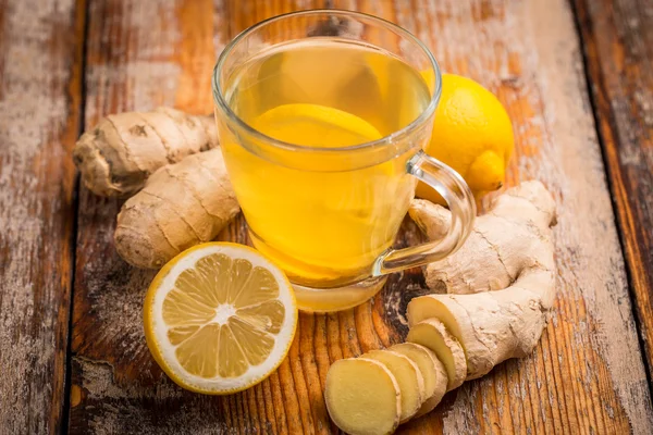 Ginger tea — Stock Photo, Image