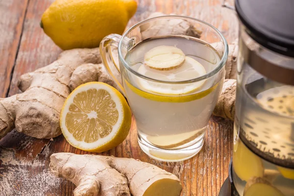 Ginger tea — Stock Photo, Image