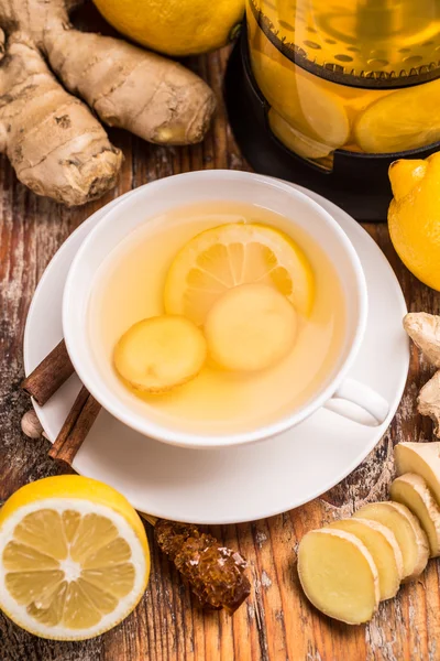 Ginger tea — Stock Photo, Image