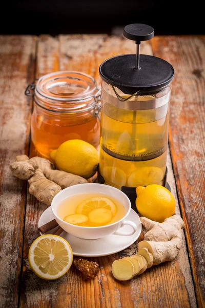 Ginger tea — Stock Photo, Image