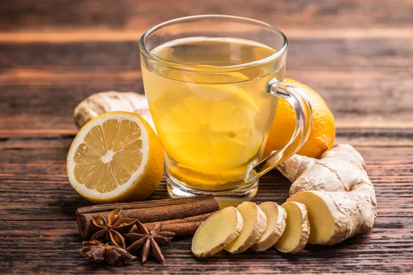 Ginger tea — Stock Photo, Image