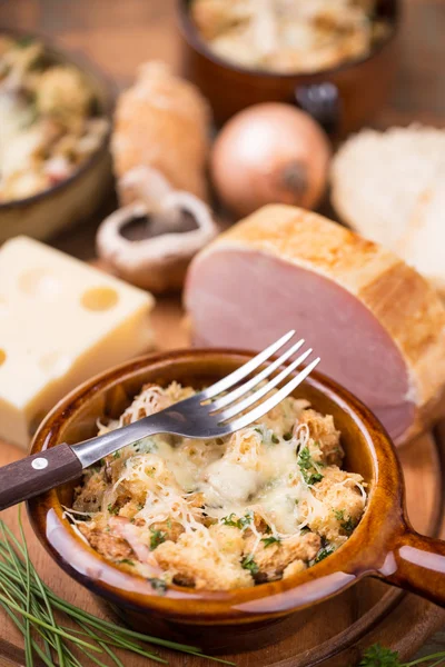 Soufflé di pane — Foto Stock