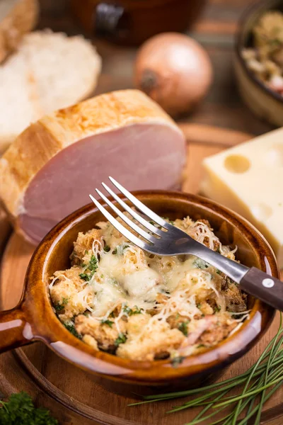 Soufflé di pane — Foto Stock