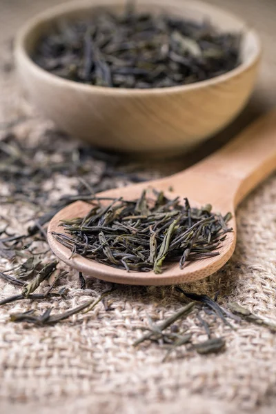 Dry tea leaves — Stock Photo, Image