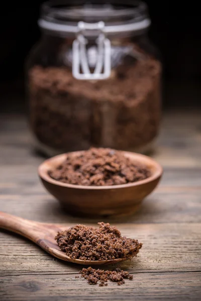 Muscovado suiker — Stockfoto