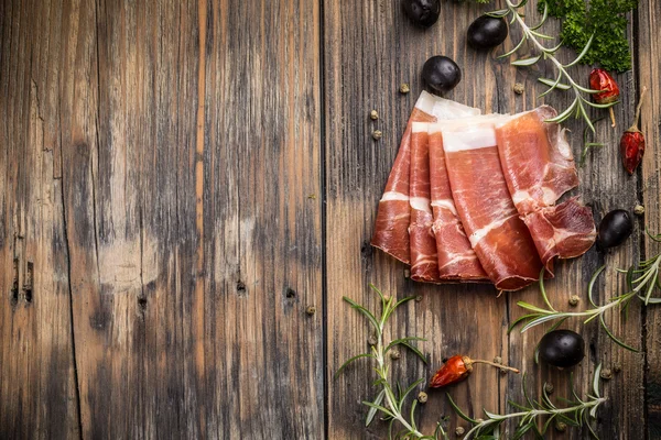 Prosciutto — Stock Photo, Image