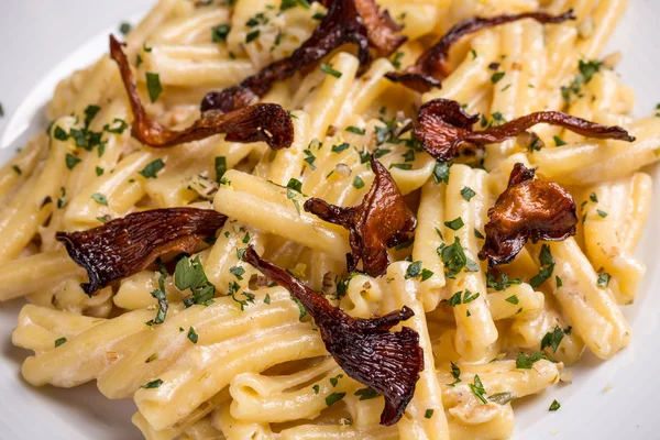 Pasta med ost — Stockfoto